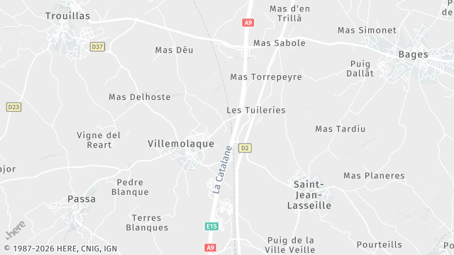 Carte de la zone d'intervention à Villemolaque