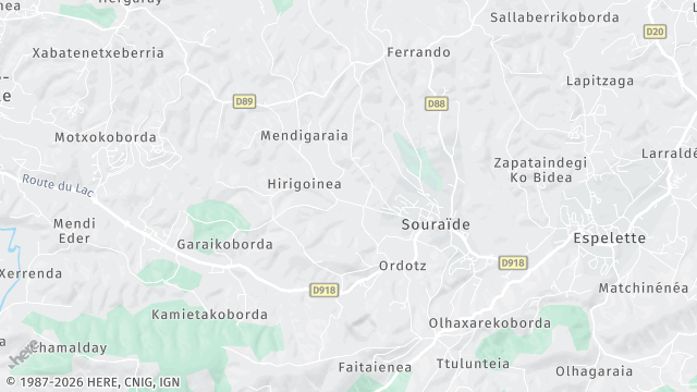 Carte de la zone d'intervention à Souraïde