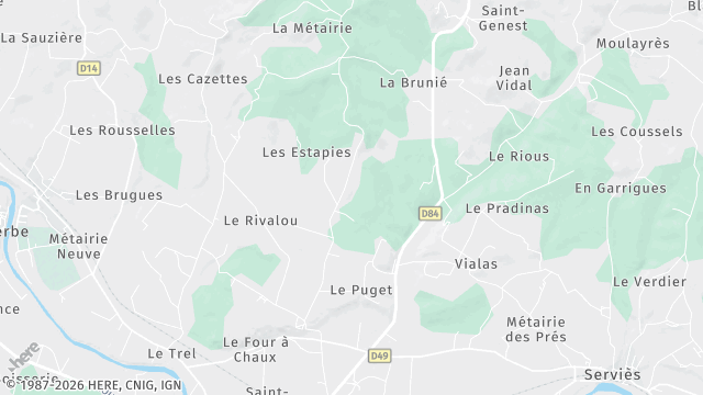 Carte de la zone d'intervention à Damiatte