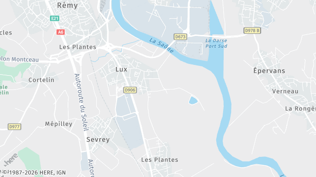 Carte de la zone d'intervention à Lux