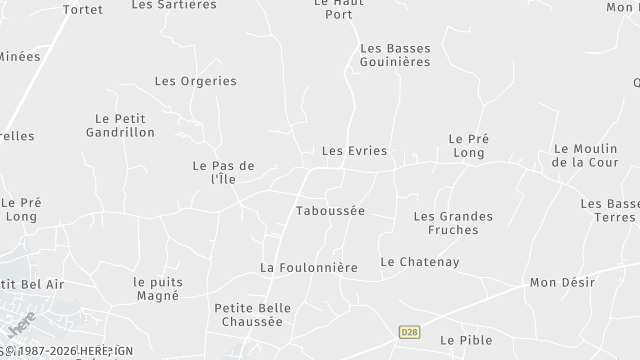 Carte de la zone d'intervention à Saint-Gervais