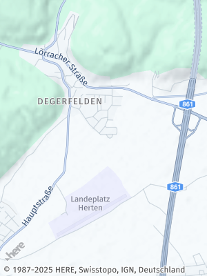 Here Map of Degerfelden