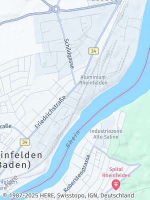 Here Map of Rheinfelden