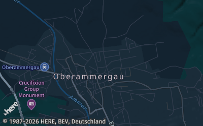 Heizung Map of Oberammergau