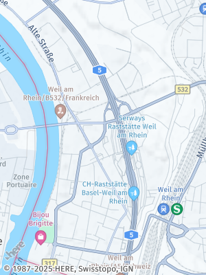Here Map of Friedlingen