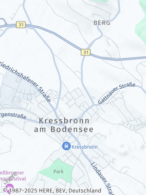 Here Map of Kressbronn am Bodensee