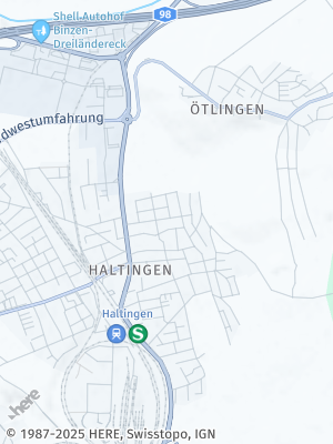 Here Map of Haltingen