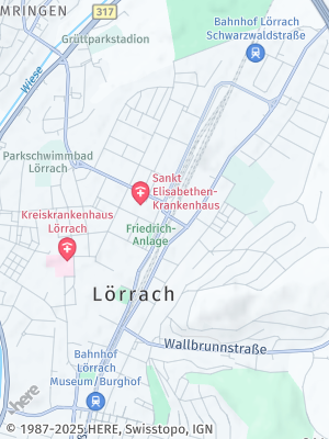 Here Map of Lörrach