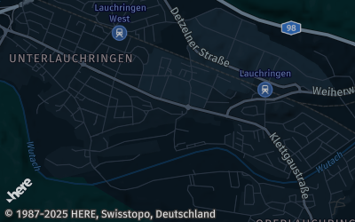 Heizung Map of Lauchringen