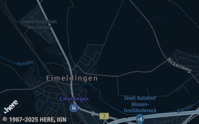 Heizung Map of Eimeldingen