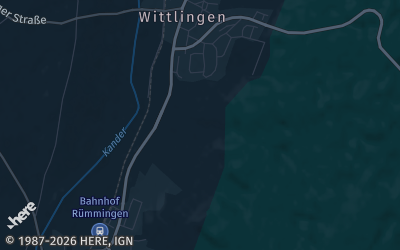 Heizung Map of Rümmingen