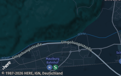 Heizung Map of Maulburg