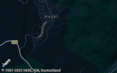 Heizung Map of Hasel