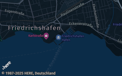 Heizung Map of Friedrichshafen
