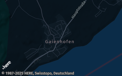 Heizung Map of Gaienhofen
