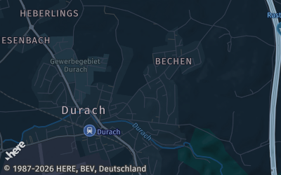 Heizung Map of Durach