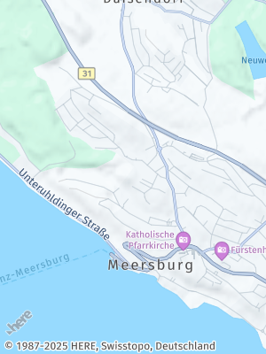 Here Map of Meersburg