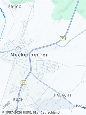 Here Map of Meckenbeuren