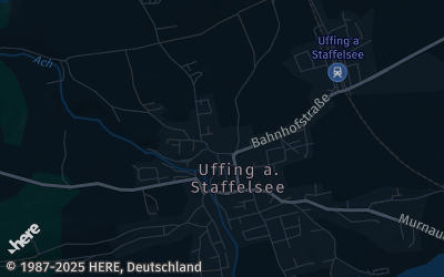 Heizung Map of Uffing am Staffelsee