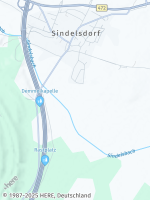 Here Map of Sindelsdorf