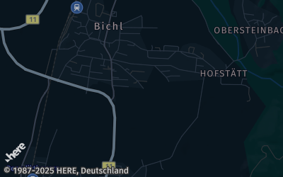 Heizung Map of Bichl bei Bad Tölz