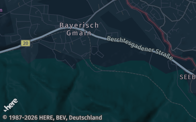 Heizung Map of Bayerisch Gmain