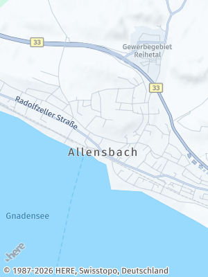 Here Map of Allensbach