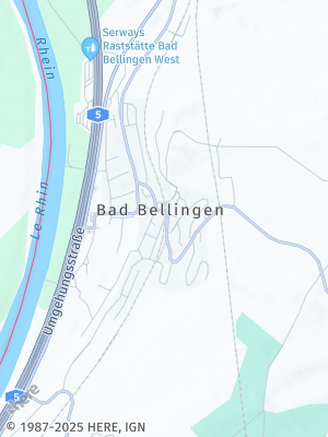 Here Map of Bad Bellingen