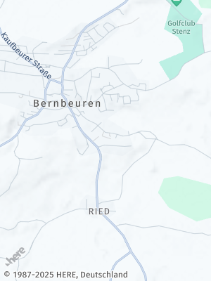 Here Map of Bernbeuren