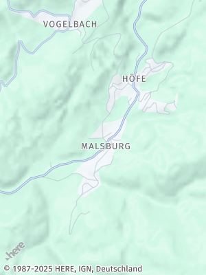 Here Map of Malsburg-Marzell