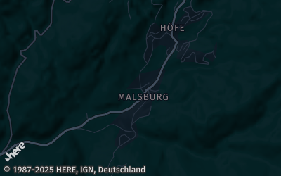 Heizung Map of Malsburg-Marzell