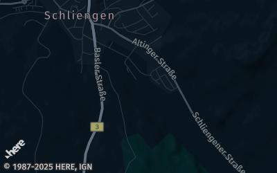 Heizung Map of Schliengen