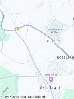 Here Map of Grünkraut