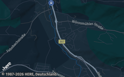 Heizung Map of Hausham