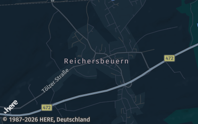 Heizung Map of Reichersbeuern