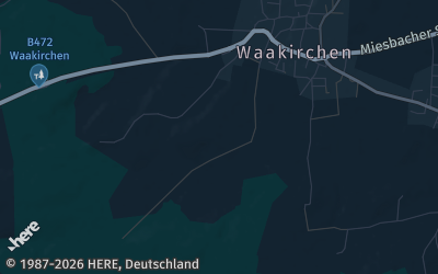 Heizung Map of Waakirchen