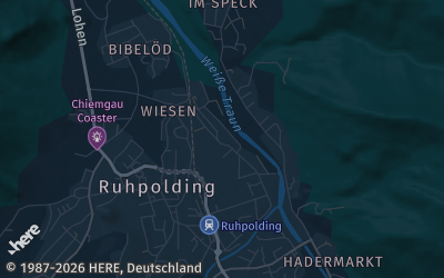 Heizung Map of Ruhpolding