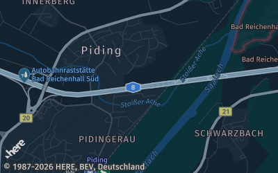 Heizung Map of Piding