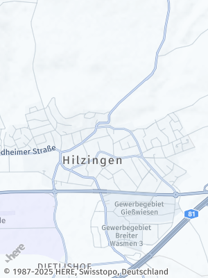 Here Map of Hilzingen