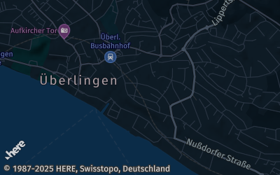 Heizung Map of Überlingen