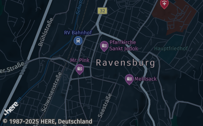 Heizung Map of Ravensburg