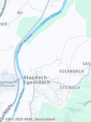Here Map of Staudach-Egerndach