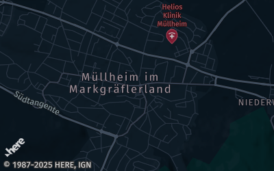 Heizung Map of Müllheim