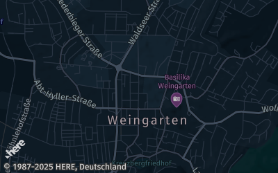 Heizung Map of Weingarten