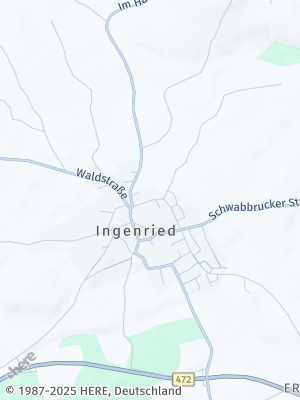 Here Map of Ingenried bei Schongau