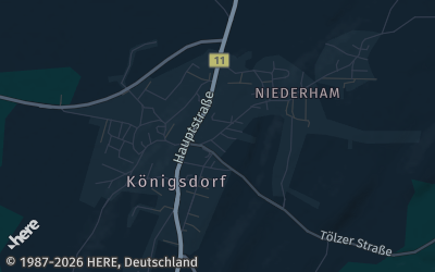 Heizung Map of Königsdorf