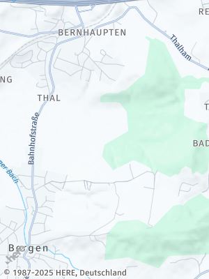 Here Map of Bergen im Chiemgau