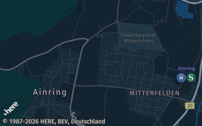 Heizung Map of Ainring