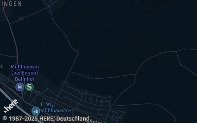 Heizung Map of Mühlhausen-Ehingen