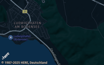 Heizung Map of Bodman-Ludwigshafen